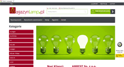 Desktop Screenshot of magazynlamp.pl